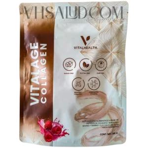 Vitalage Collagen de Vital Health, suplemento de colágeno hidrolizado para piel, cabello y articulaciones
