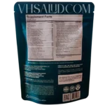 Tabla nutricional y modo de uso del suplemento V-Daily de VitalHealth en su empaque original