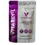 Suplemento Vitarly-L de VitalHealth con L-arginina, zinc, CoQ10 y cromo para energía, circulación y salud masculina